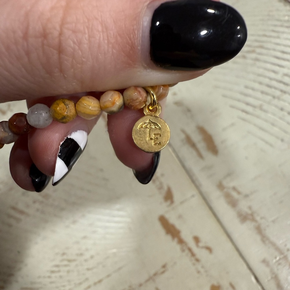 Beaded Cross Bracelet - Picture 2 of 3